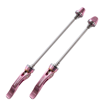 WOOdman Mtb titanium Quick Release Skewer 100/135 Pink
